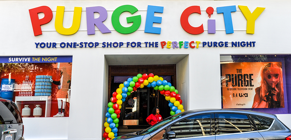 The Purge City Experience at Comic-Con